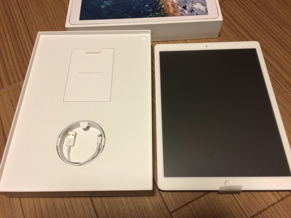 iPad開封画像